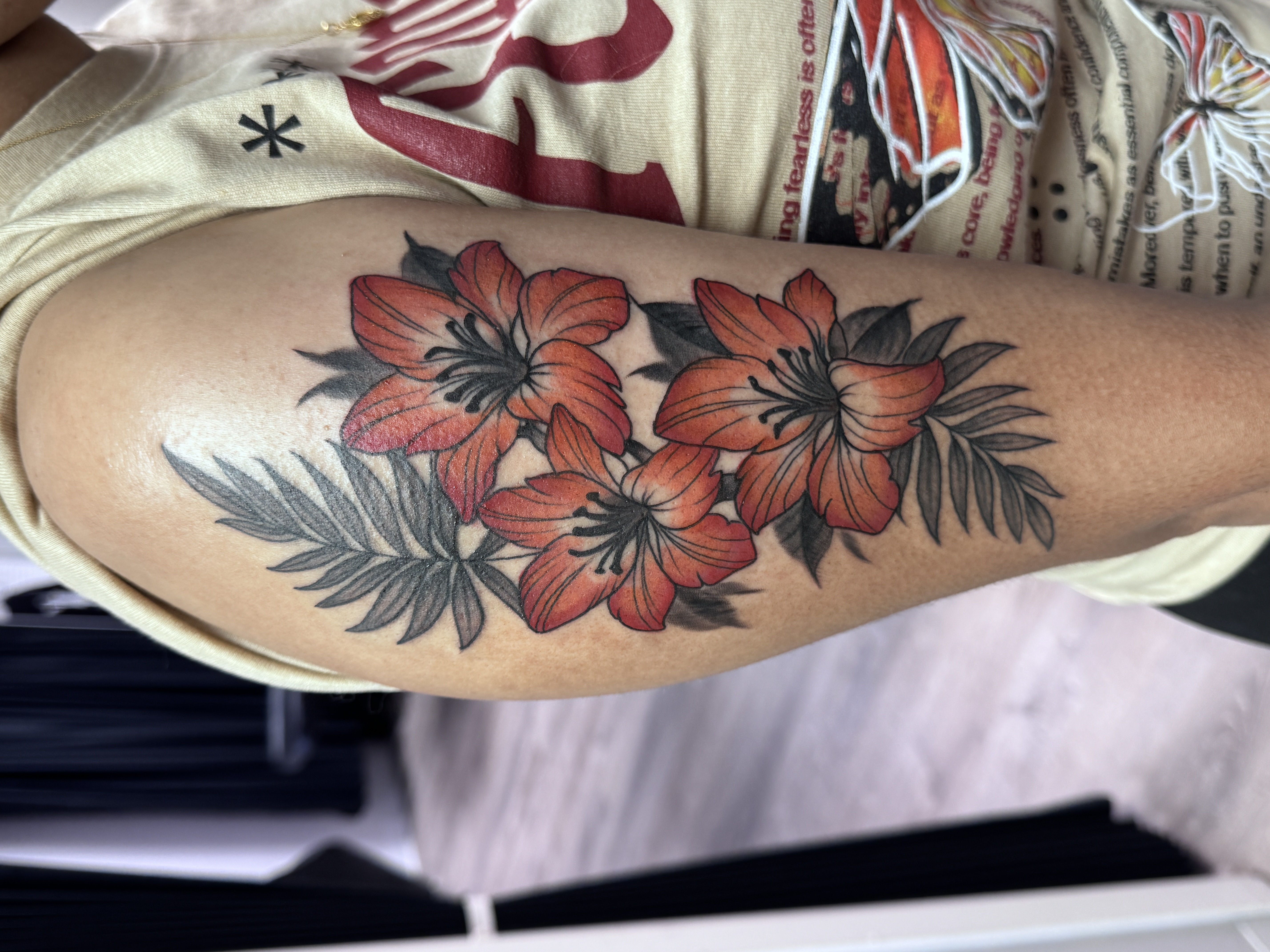 Tattoo portfolio piece by @murbeesdesigns