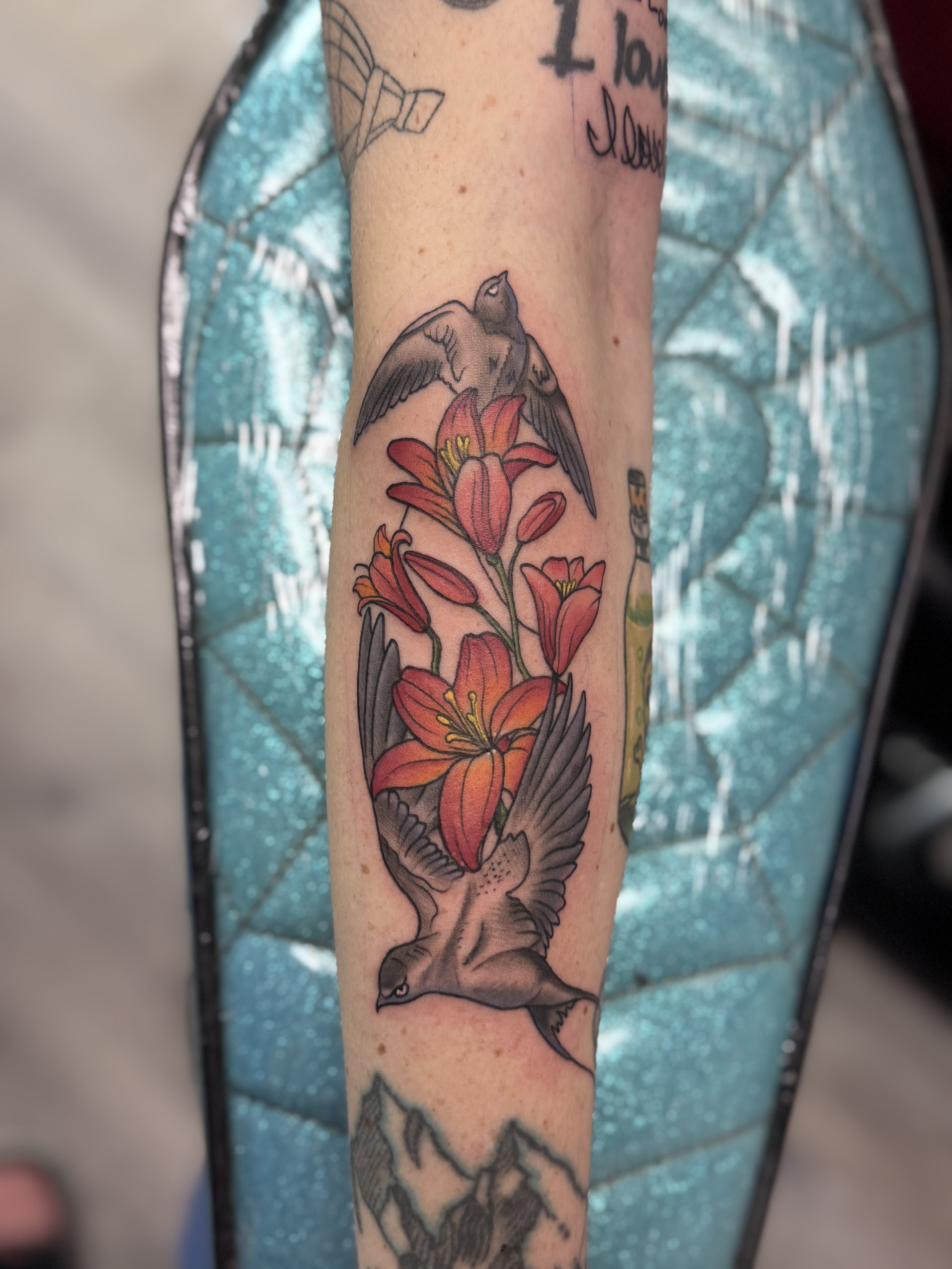 Tattoo portfolio piece by @murbeesdesigns