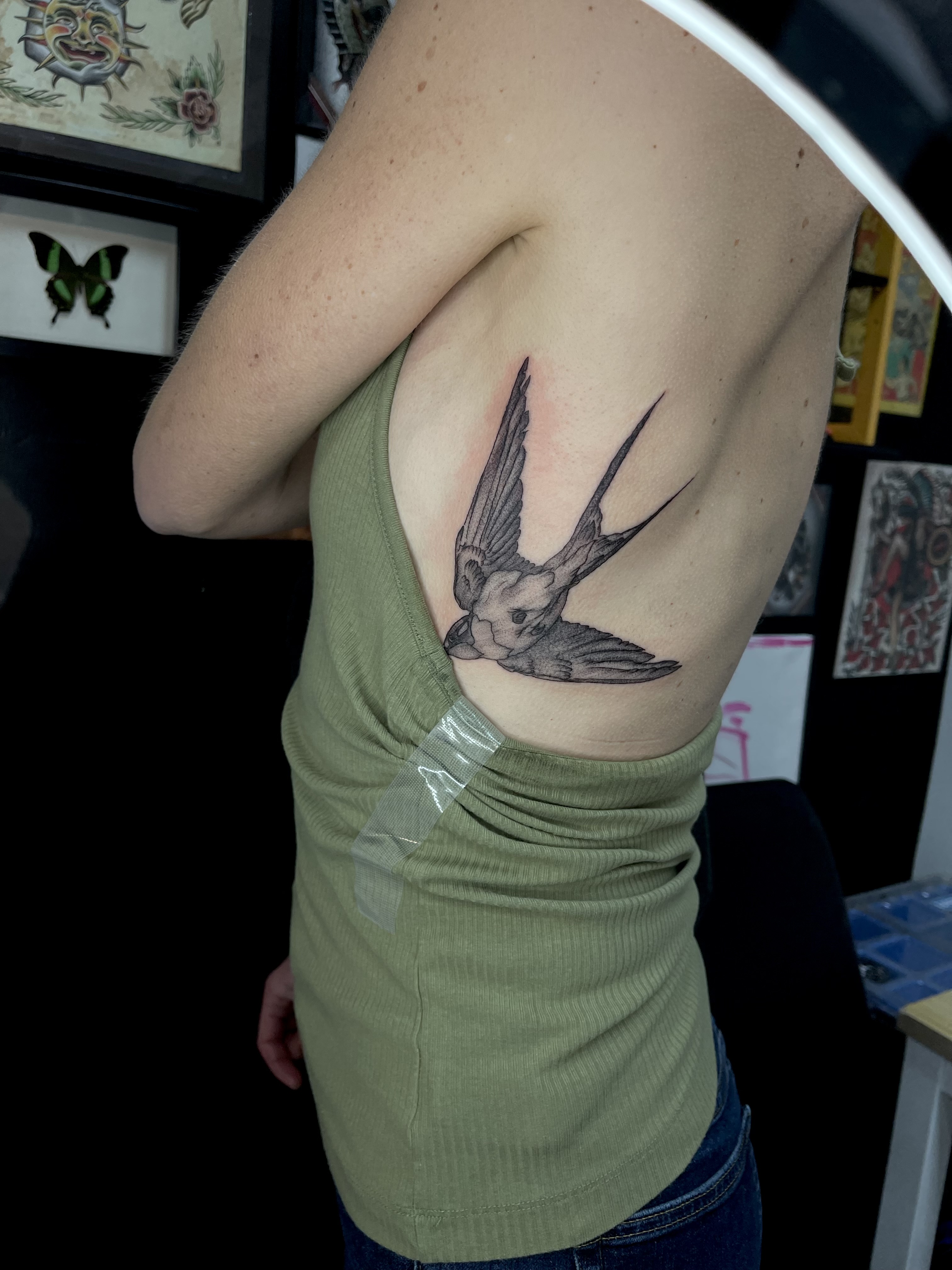 Tattoo portfolio piece by @luckyseventattooco