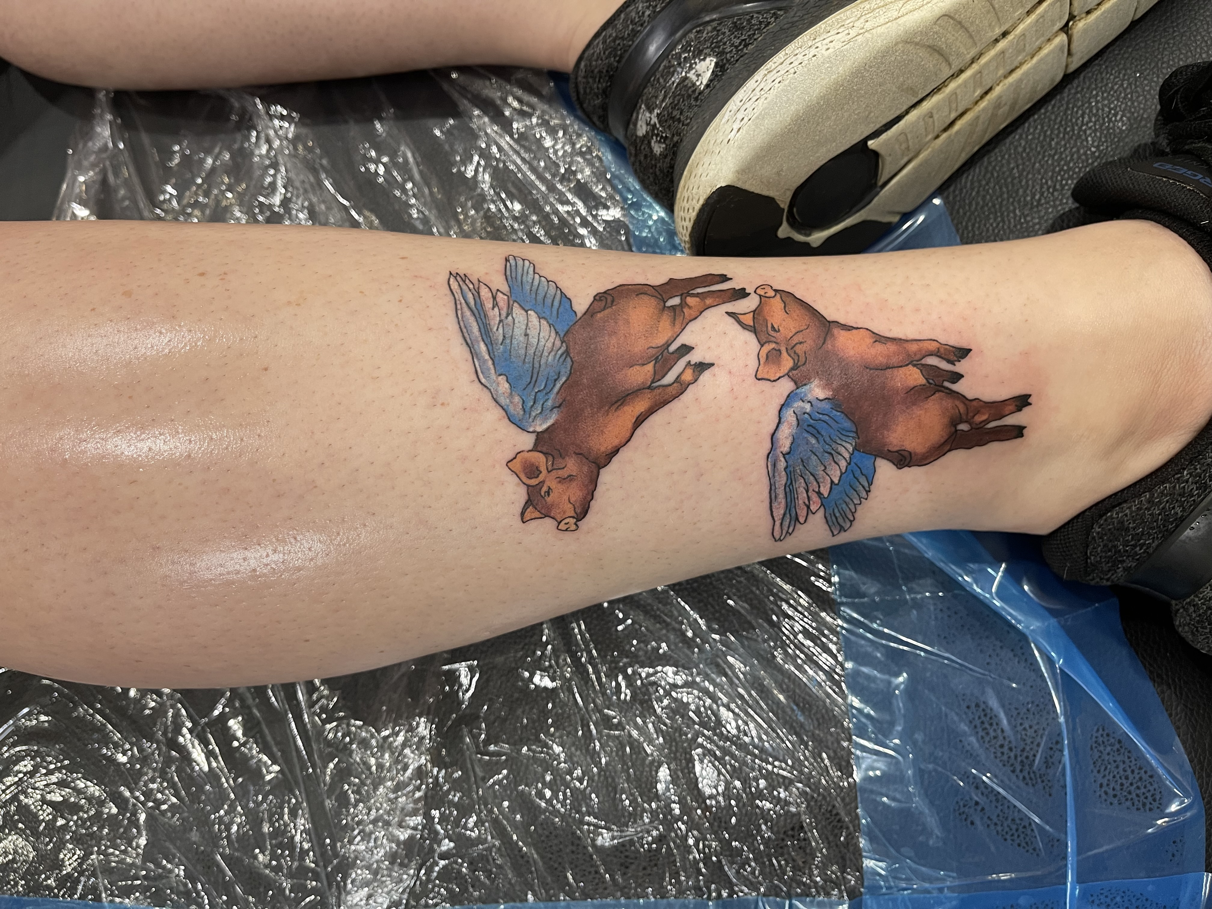 Tattoo portfolio piece by @luckyseventattooco