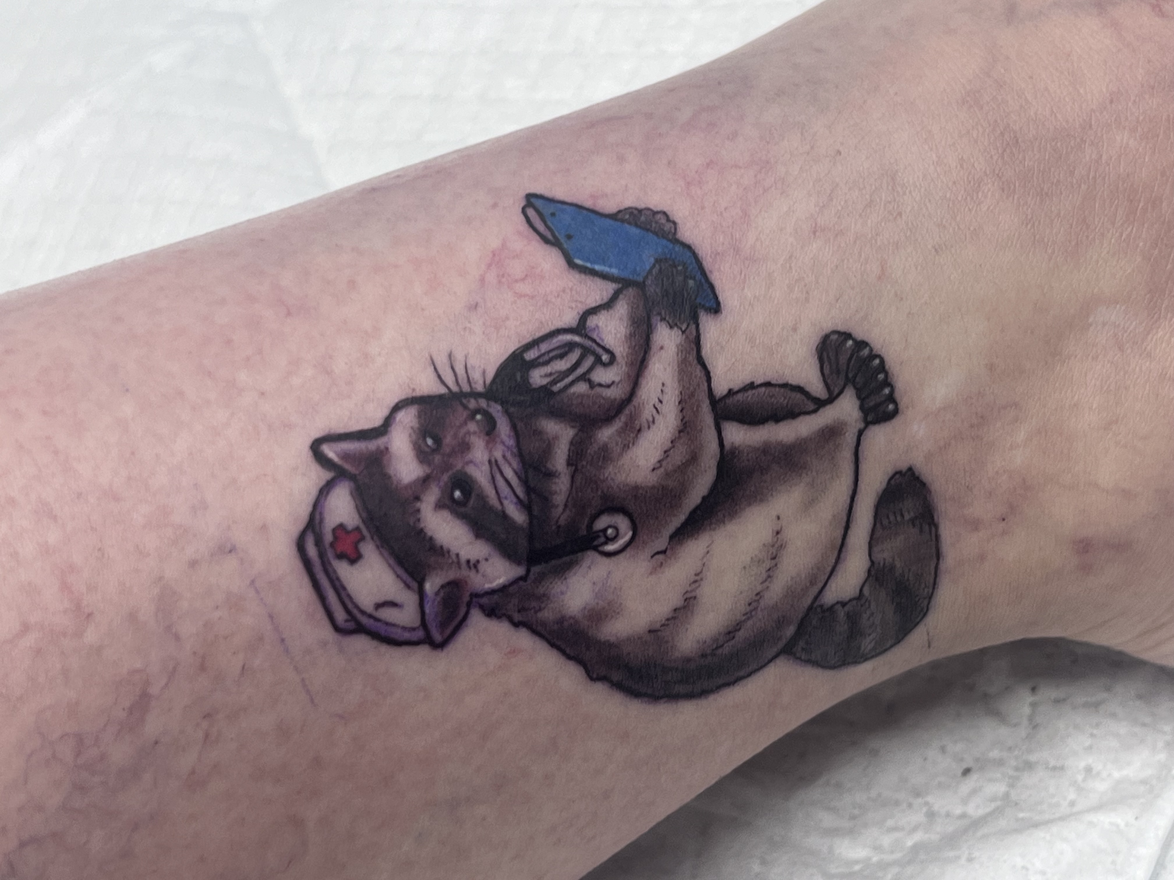 Tattoo portfolio piece by @dawgpound911