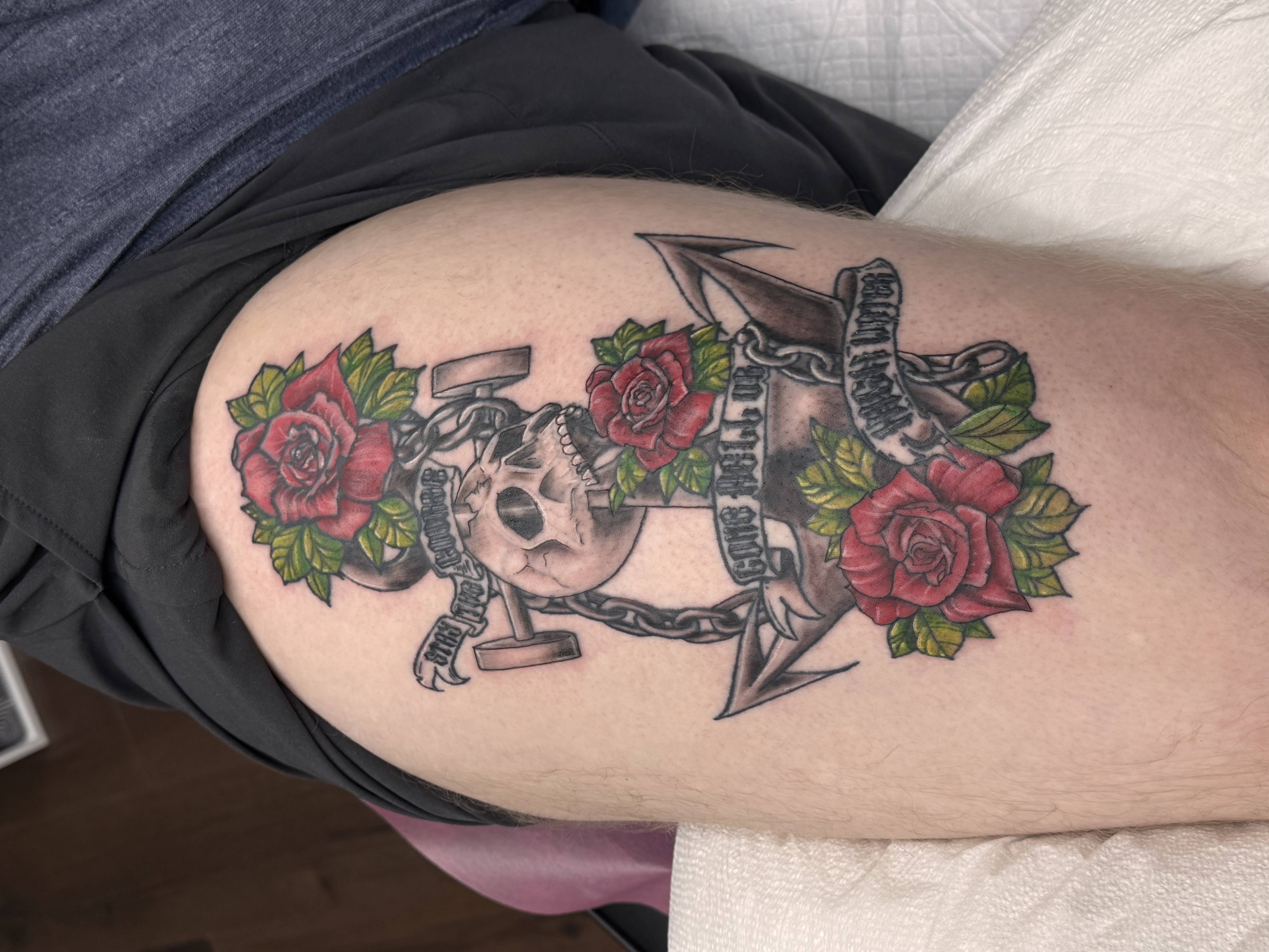 Tattoo portfolio piece by @dawgpound911