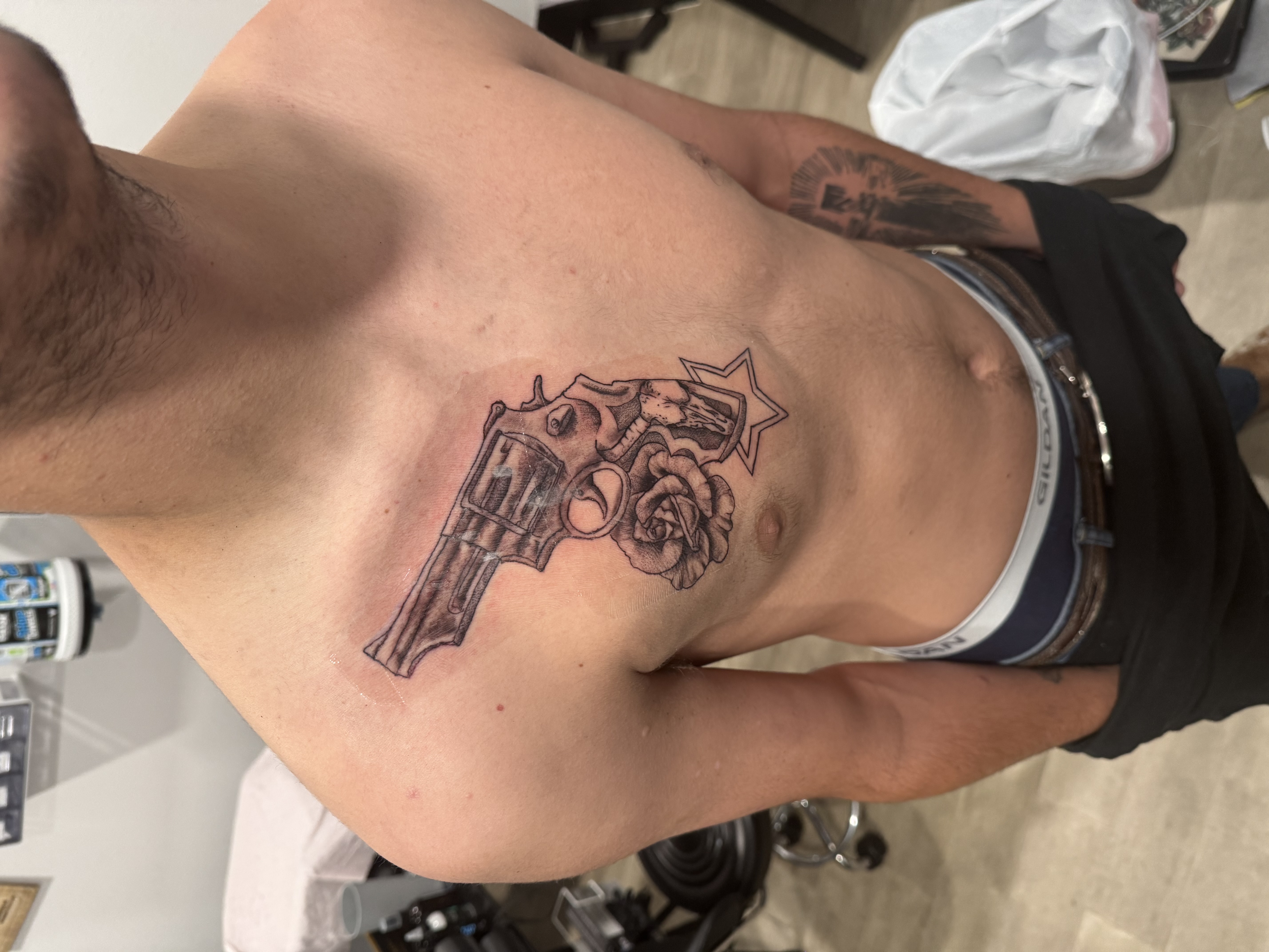 Tattoo portfolio piece by @dawgpound911