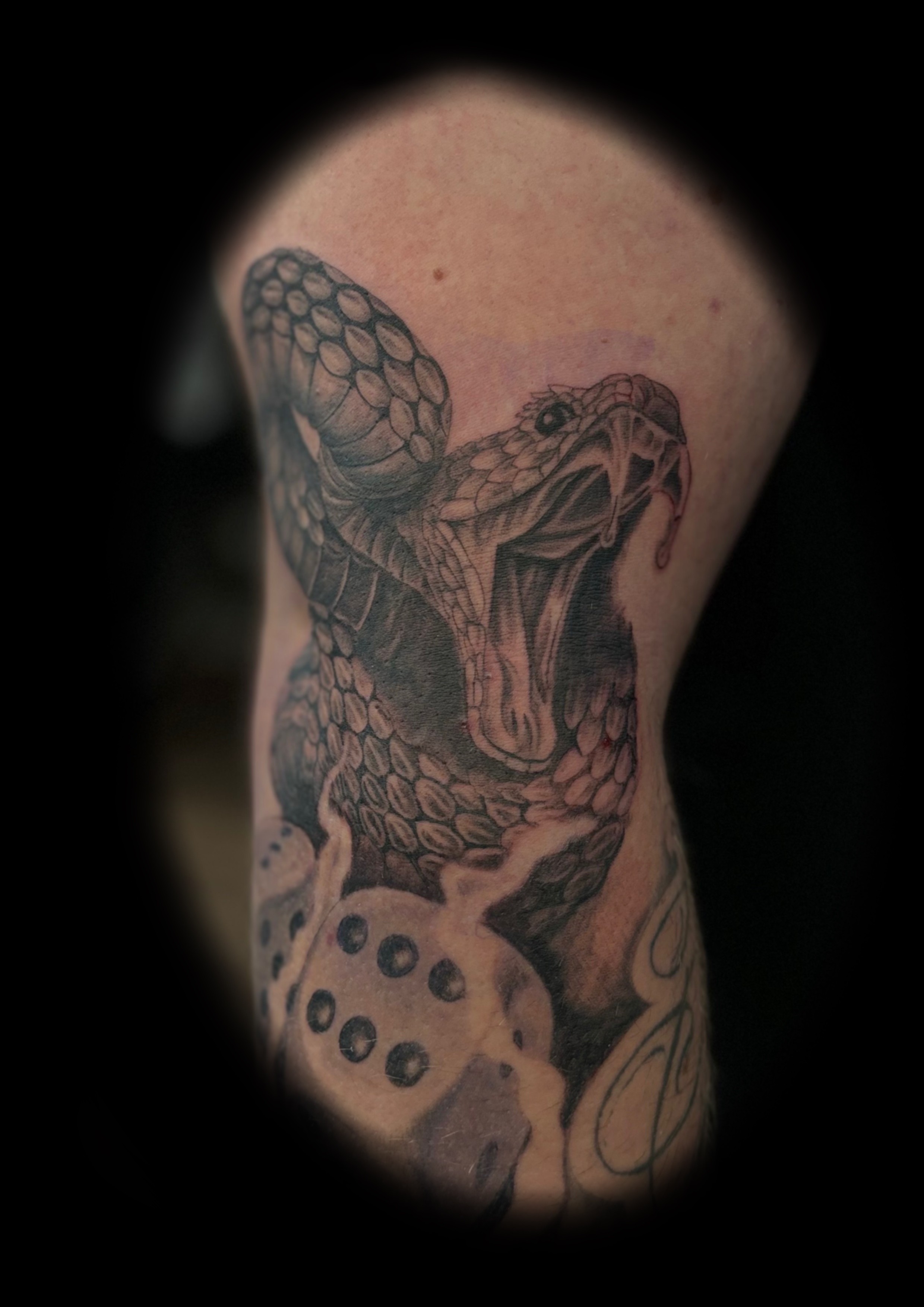 Tattoo portfolio piece by @bookedforlifetattoo