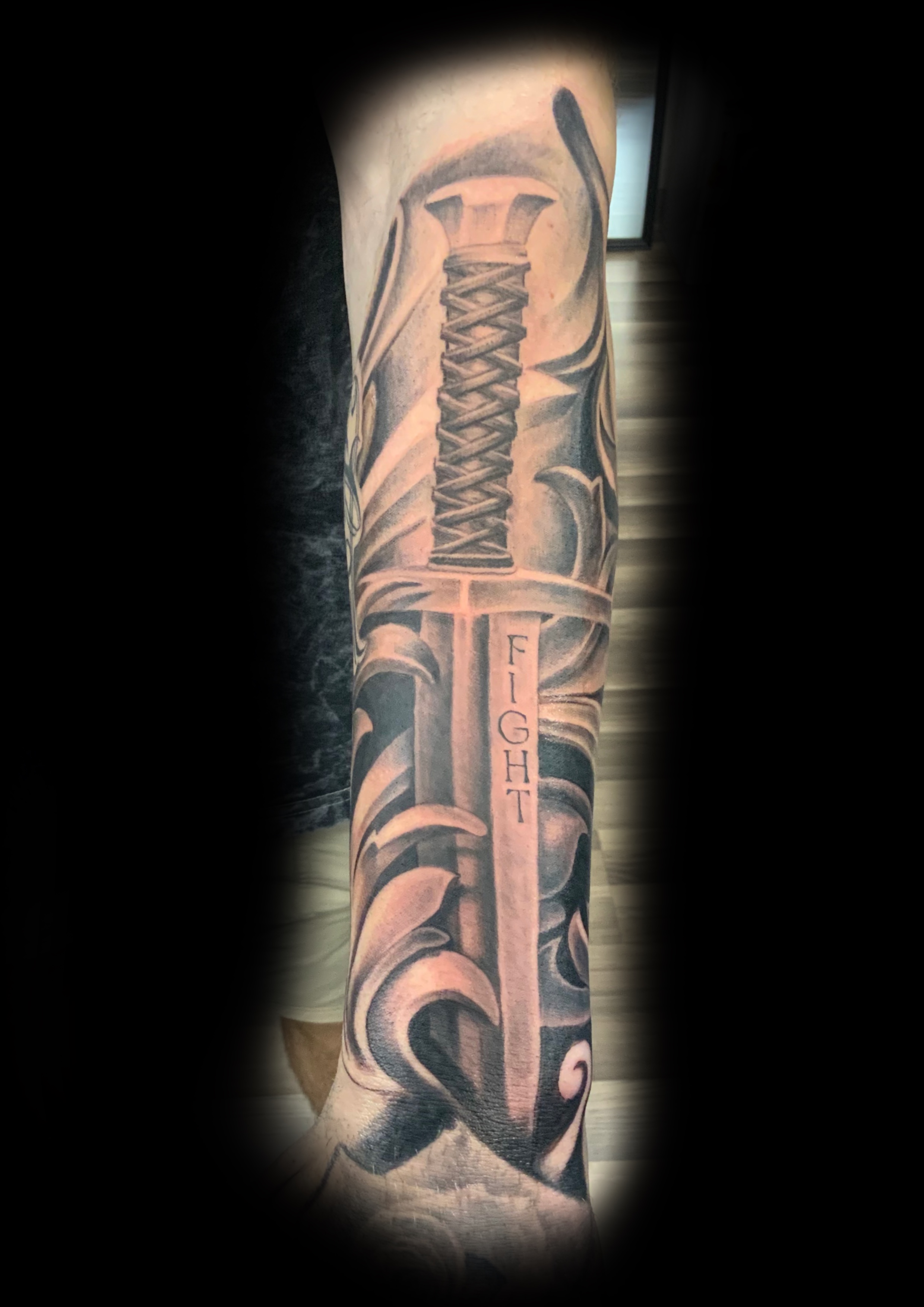 Tattoo portfolio piece by @bookedforlifetattoo
