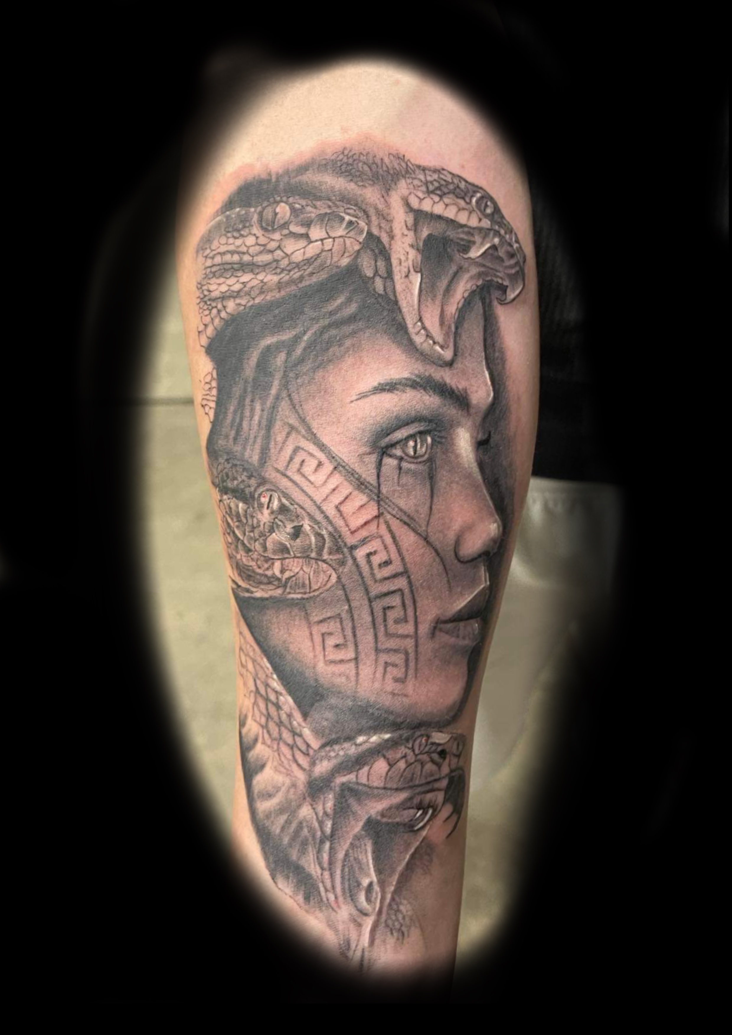 Tattoo portfolio piece by @bookedforlifetattoo