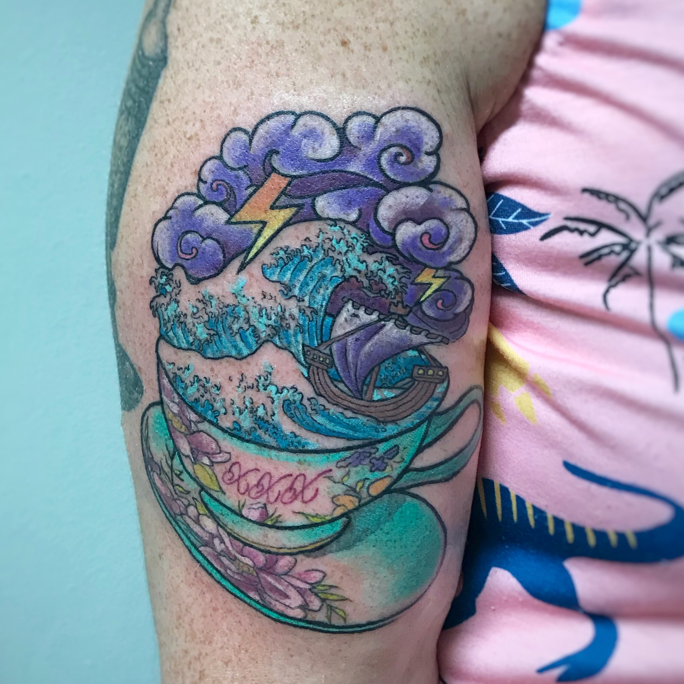 Tattoo portfolio piece by @samalandra