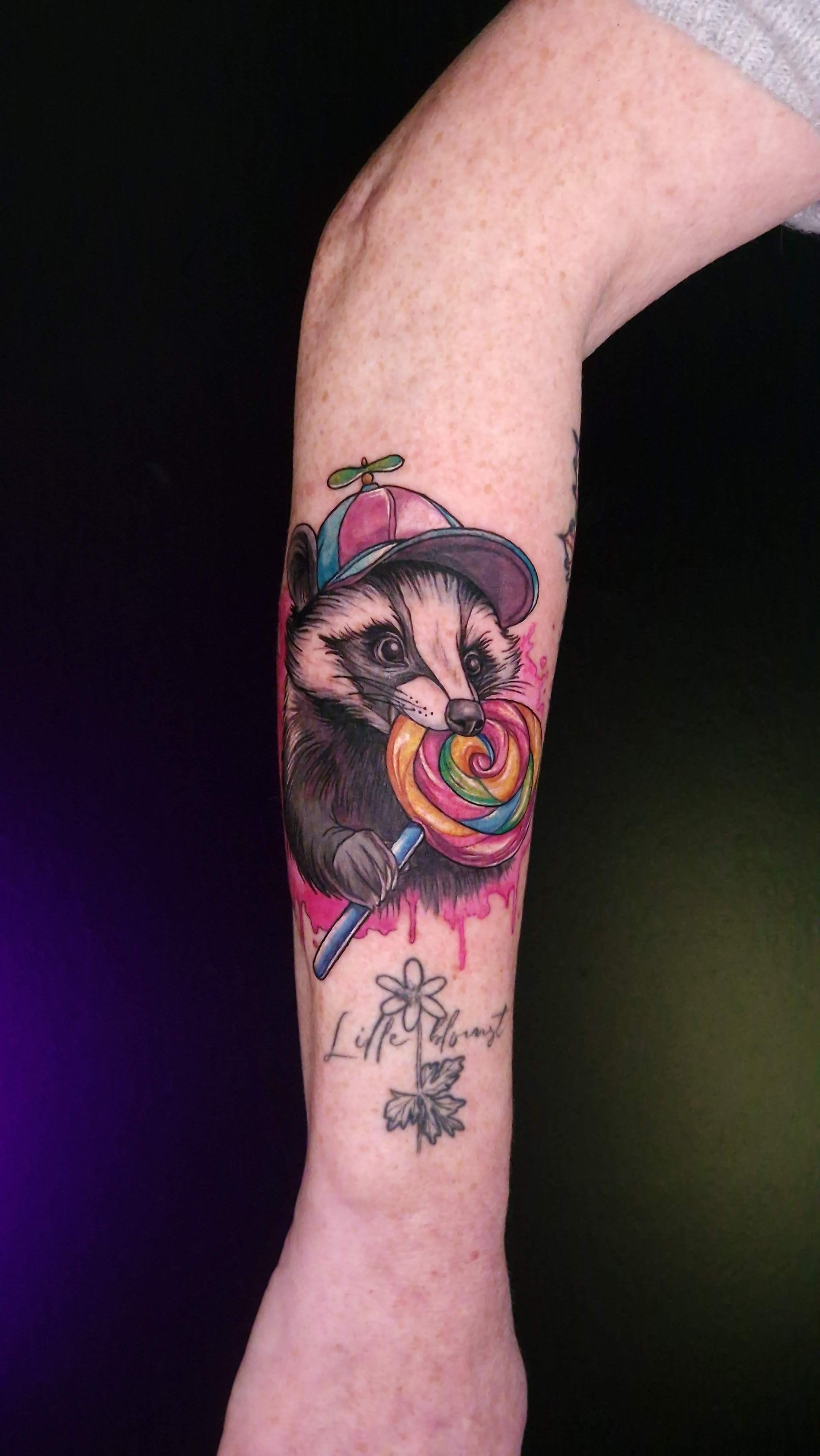 Tattoo portfolio piece by @christinacolour