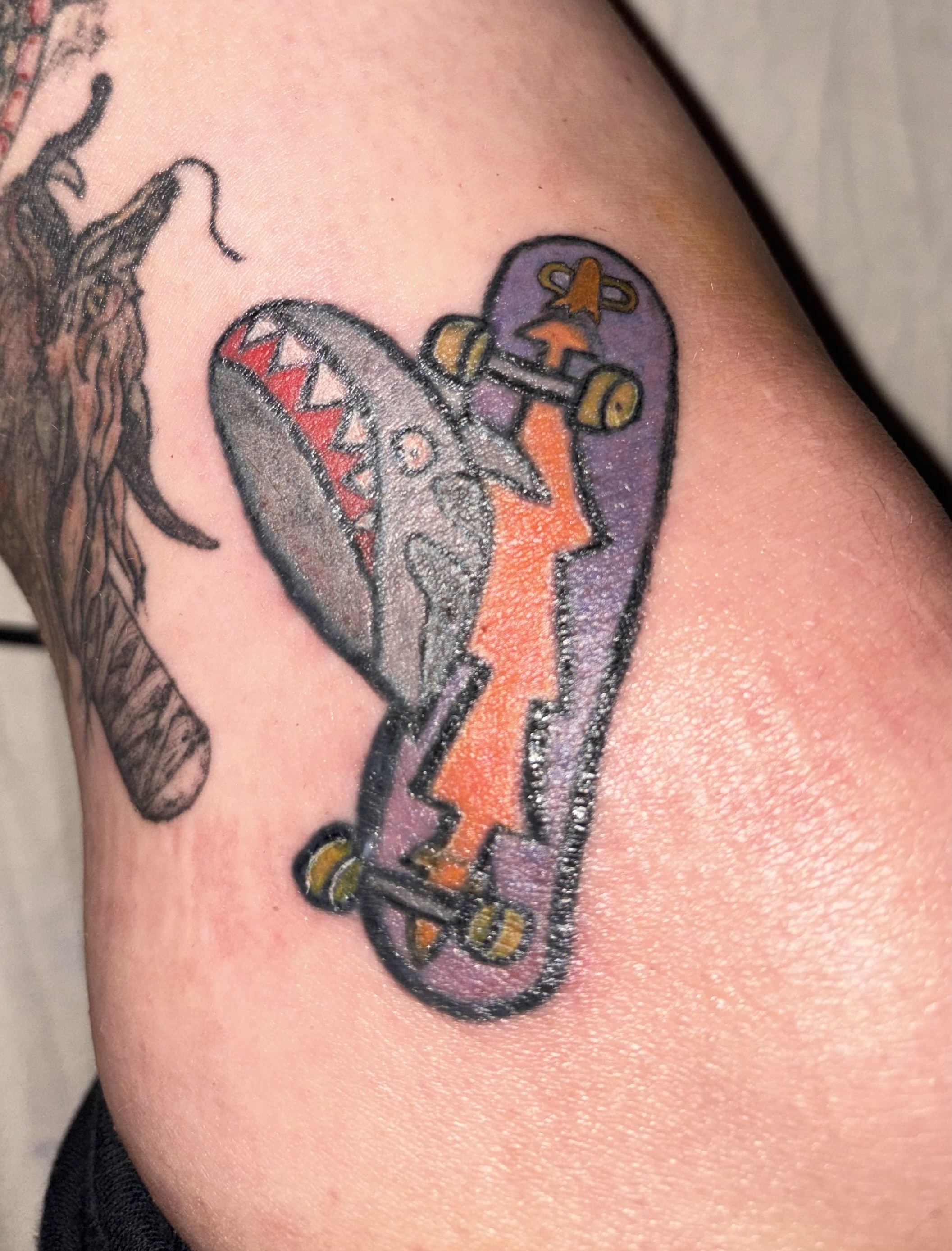 Tattoo portfolio piece by @fritzink_840