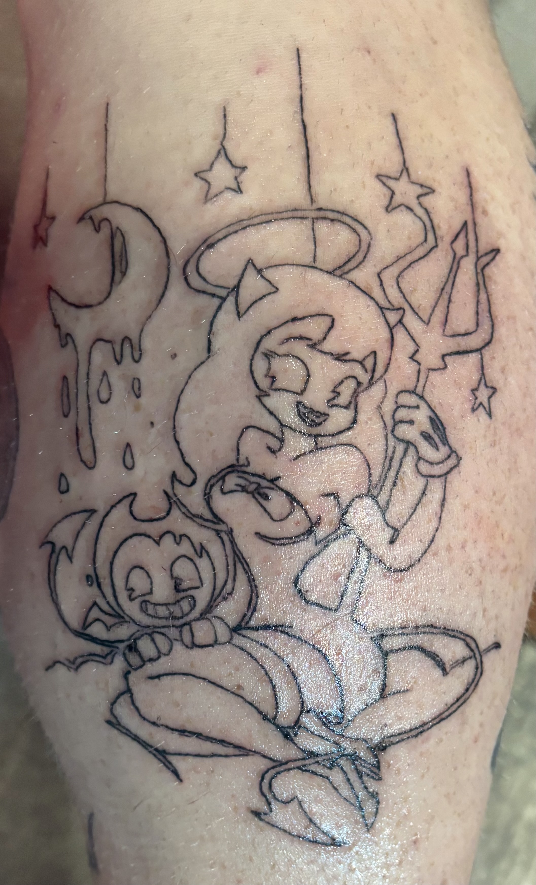Tattoo portfolio piece by @fritzink_840