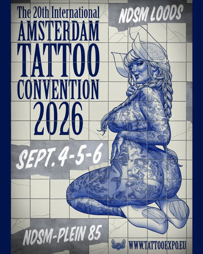 Amsterdam Tattoo Convention #20 cover art