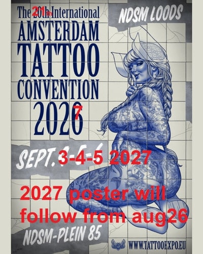 Amsterdam Tattoo Convention #21 cover art