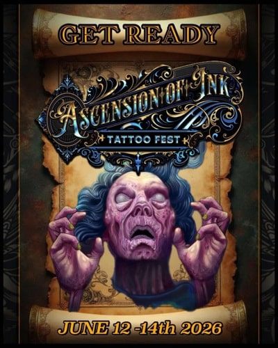 Ascension Of Ink Tattoo Fest #1 cover art