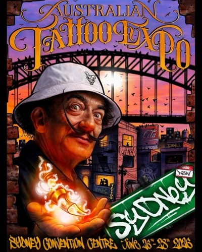 Australian Tattoo Expo cover art