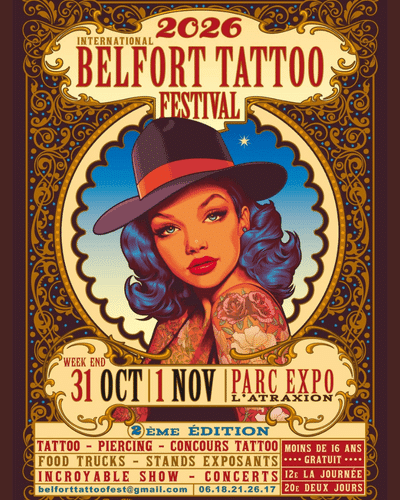 Belfort Tattoo Expo cover art
