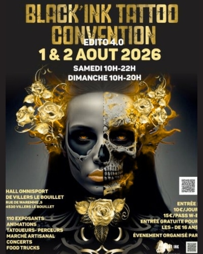 Black Ink Tattoo Convention #4 cover art