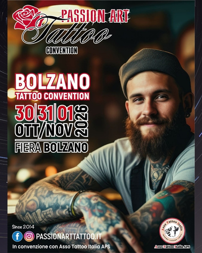 Bolzano Passion Art Tattoo Convention 2026 cover art