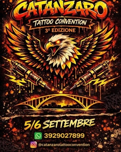 Catanzaro Tattoo Convention #3 cover art