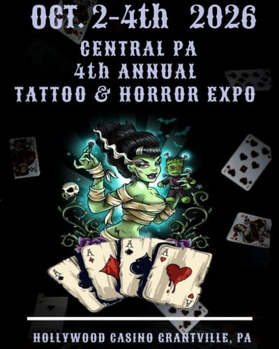 Central PA Tattoo & Horror Expo cover art