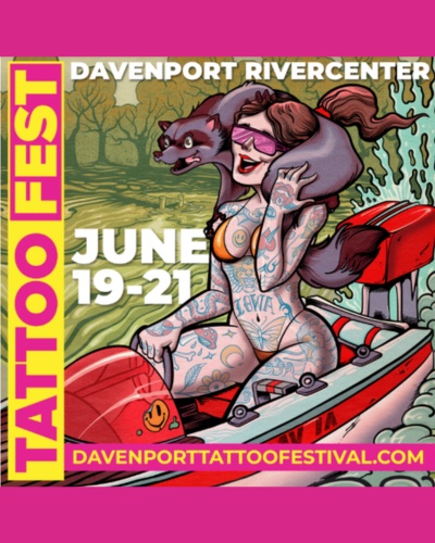 Davenport Tattoo Fest cover art