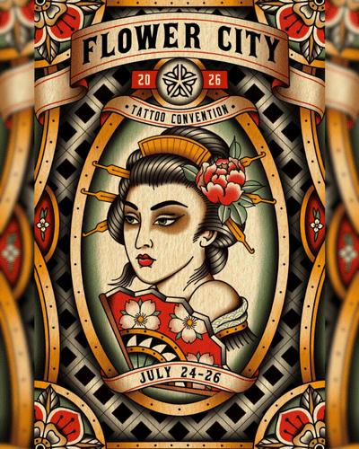 Flower City Tattoo Convention cover art