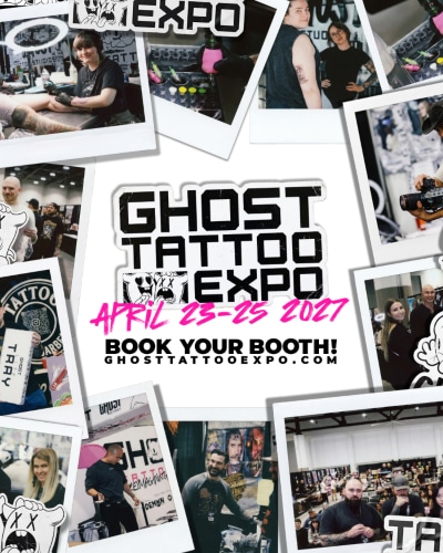 Ghost Tattoo Expo #2 cover art