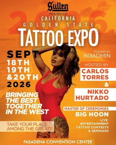 Golden State Tattoo Expo cover art