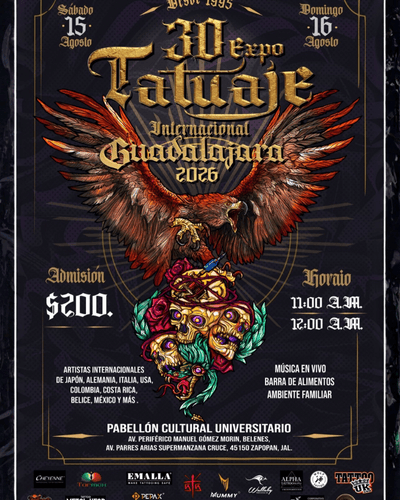 Guadalajara Expo Tatuaje cover art