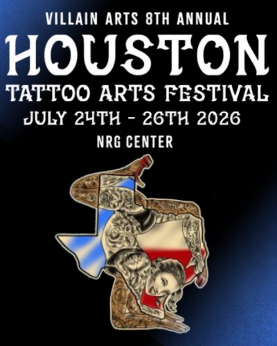 Houston Tattoo Arts Festival #8 cover art