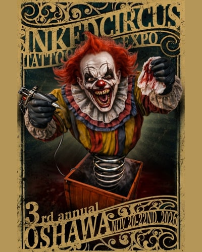 Inked Circus Tattoo Expo – Oshawa #3 cover art