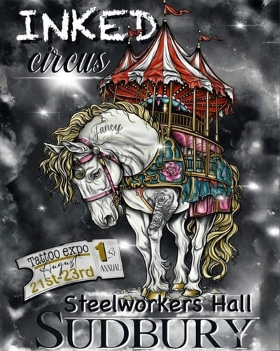 Inked Circus Tattoo Expo – Sudbury #1 cover art
