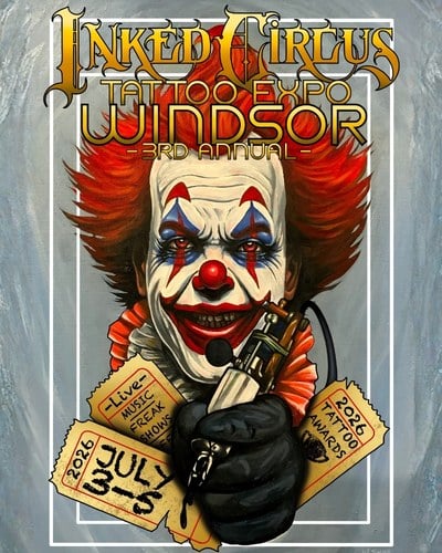 Inked Circus Tattoo Expo – Windsor #3 cover art