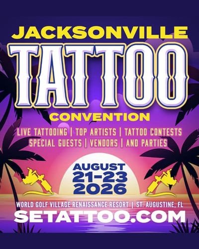 Jacksonville Tattoo Convention cover art