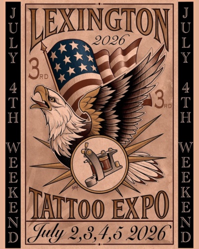 Lexington Tattoo Expo cover art