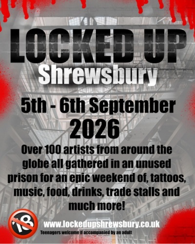 Locked Up Shrewsbury Tattoo Convention #4 cover art