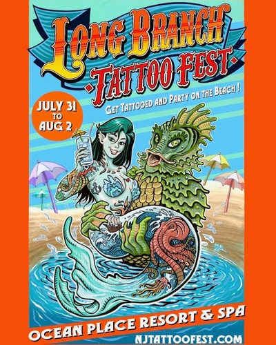 Long Branch Tattoo Fest cover art