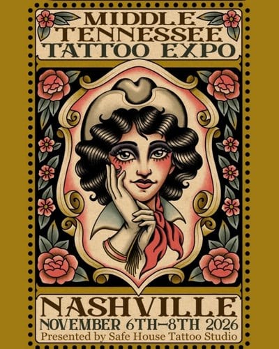 Middle Tennessee Tattoo Expo #3 cover art