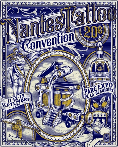 Nantes Tattoo Convention #20 cover art