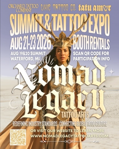 Nomad Legacy Tattoo Arts Expo cover art