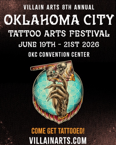 Oklahoma City Tattoo Arts Festival #8 cover art