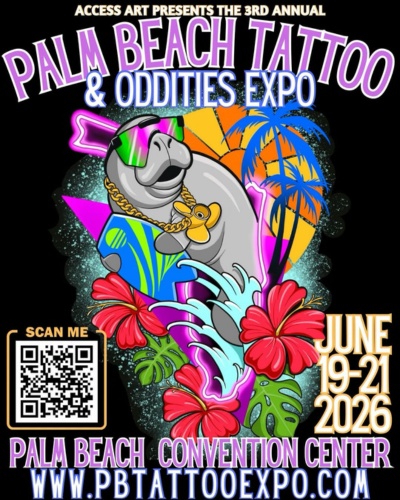 Palm Beach Tattoo & Art Expo cover art