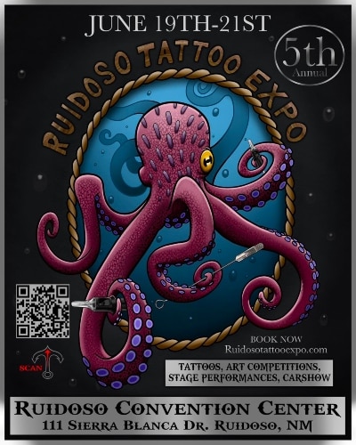 Ruidoso Tattoo Expo #5 cover art