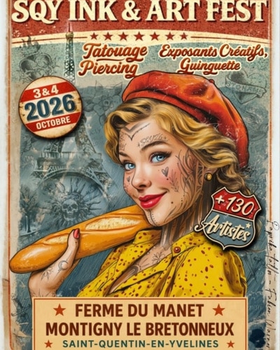 Salon Du Tatouage De Saint Quentin En Yvelines cover art
