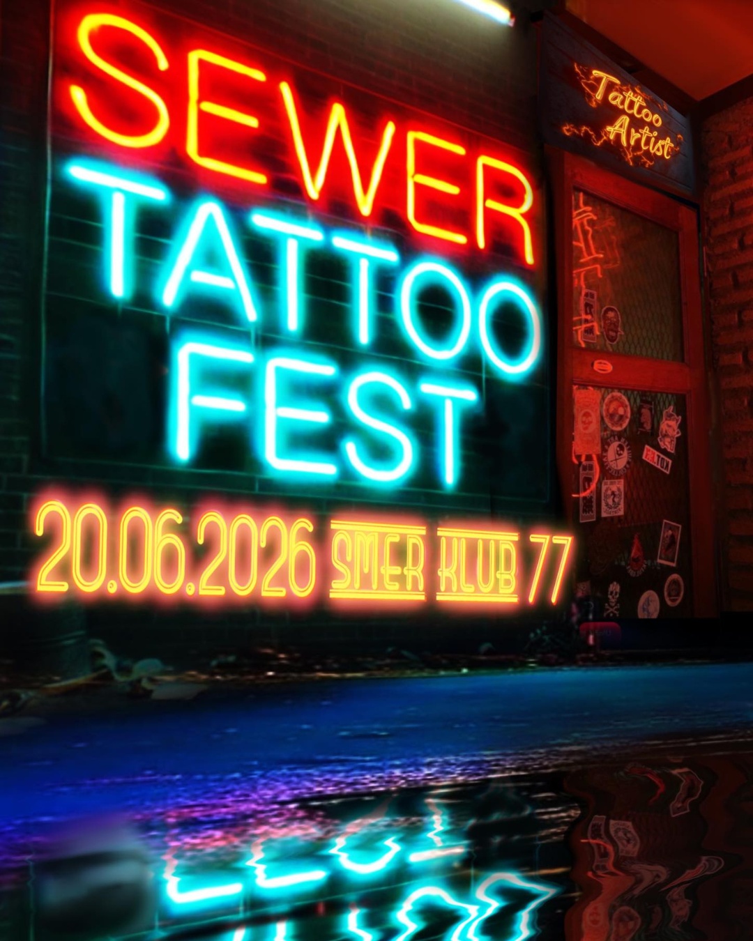 Sewer Tattoo Fest cover art