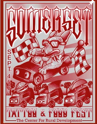 Somerset Tattoo & Food Fest promotional art