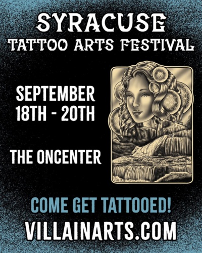 Syracuse Tattoo Arts Festival cover art