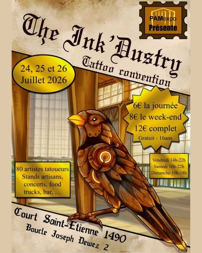 The Ink’Dustry Tattoo Convention cover art
