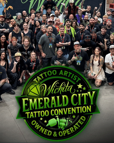Wichita Emerald City Tattoo Convention cover art