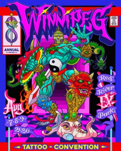 Winnipeg Tattoo Convention #8 cover art
