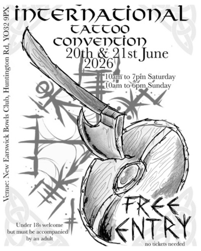 York Tattoo Convention #14 cover art